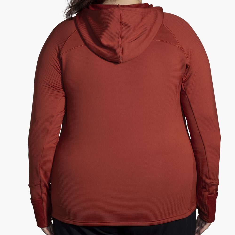Brooks Notch Thermal Hoodie 2.0 - Kupfer