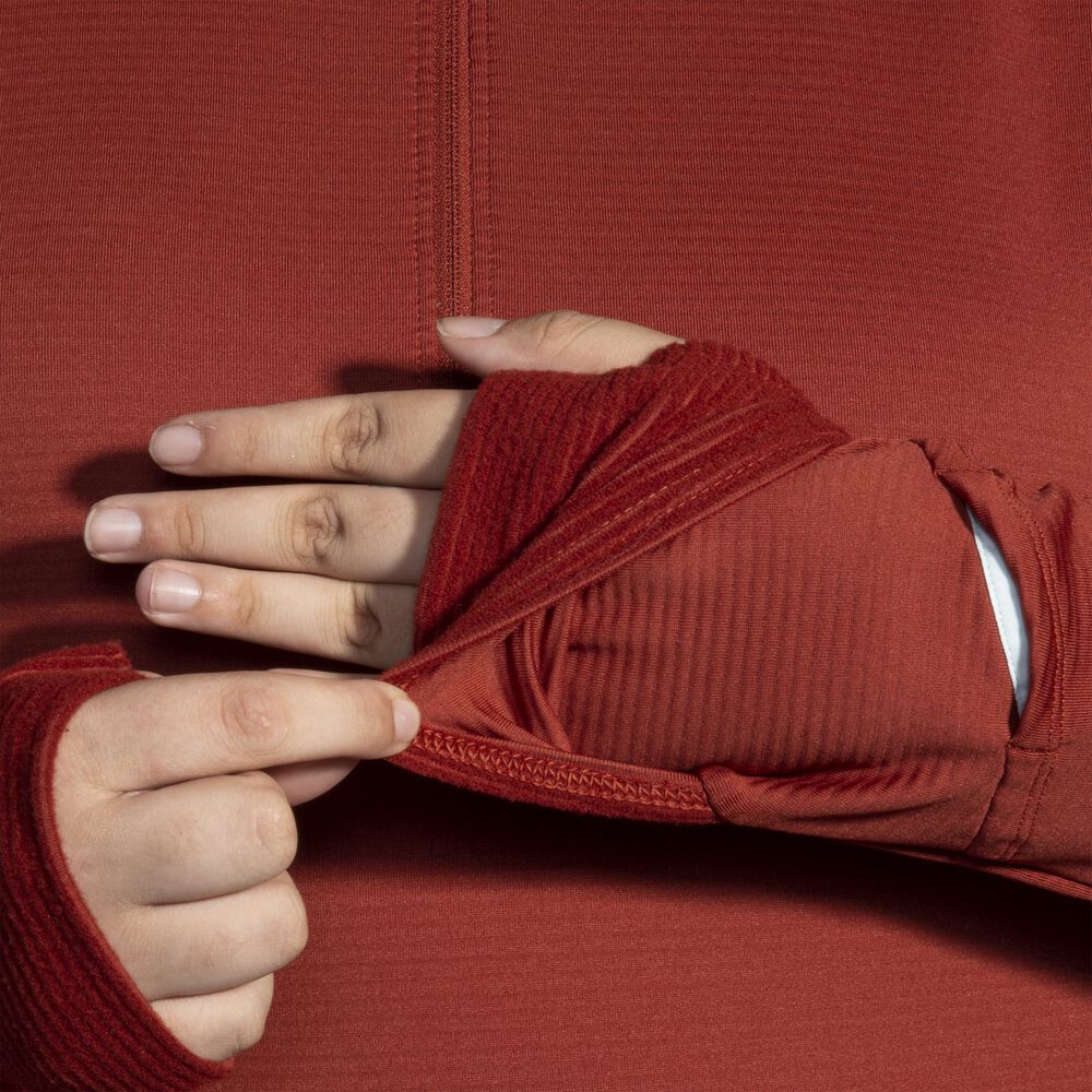 Brooks Notch Thermal Hoodie 2.0 - Kupfer