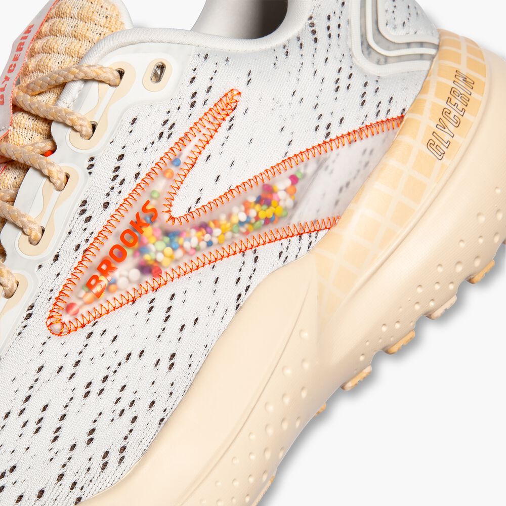 Brooks Glycerin 21 - Schnee/Morgendämmerung/Strohgelb