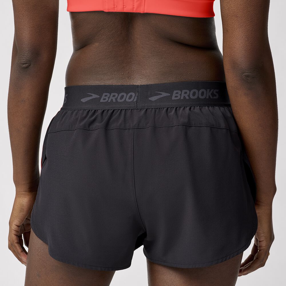 Brooks Breakaway 2.5" Short - Schwarz