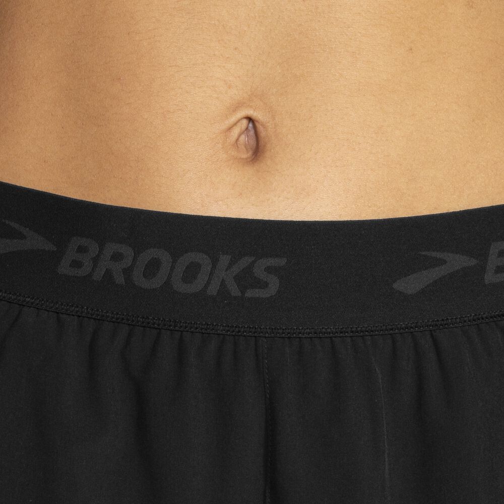 Brooks Chaser 3" Short - Schwarz/Brooks