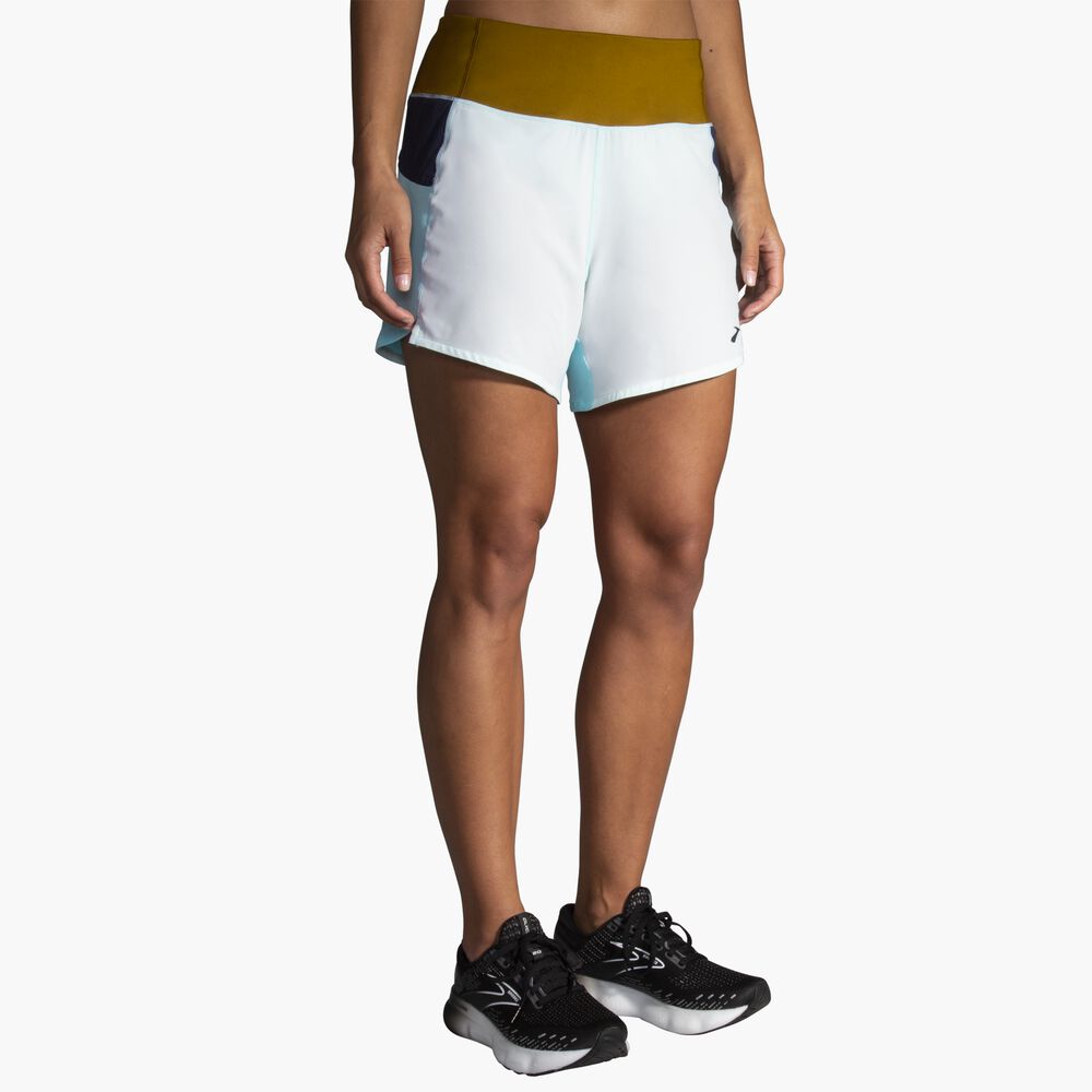 Brooks Chaser 5" Short - Eisblau Multi