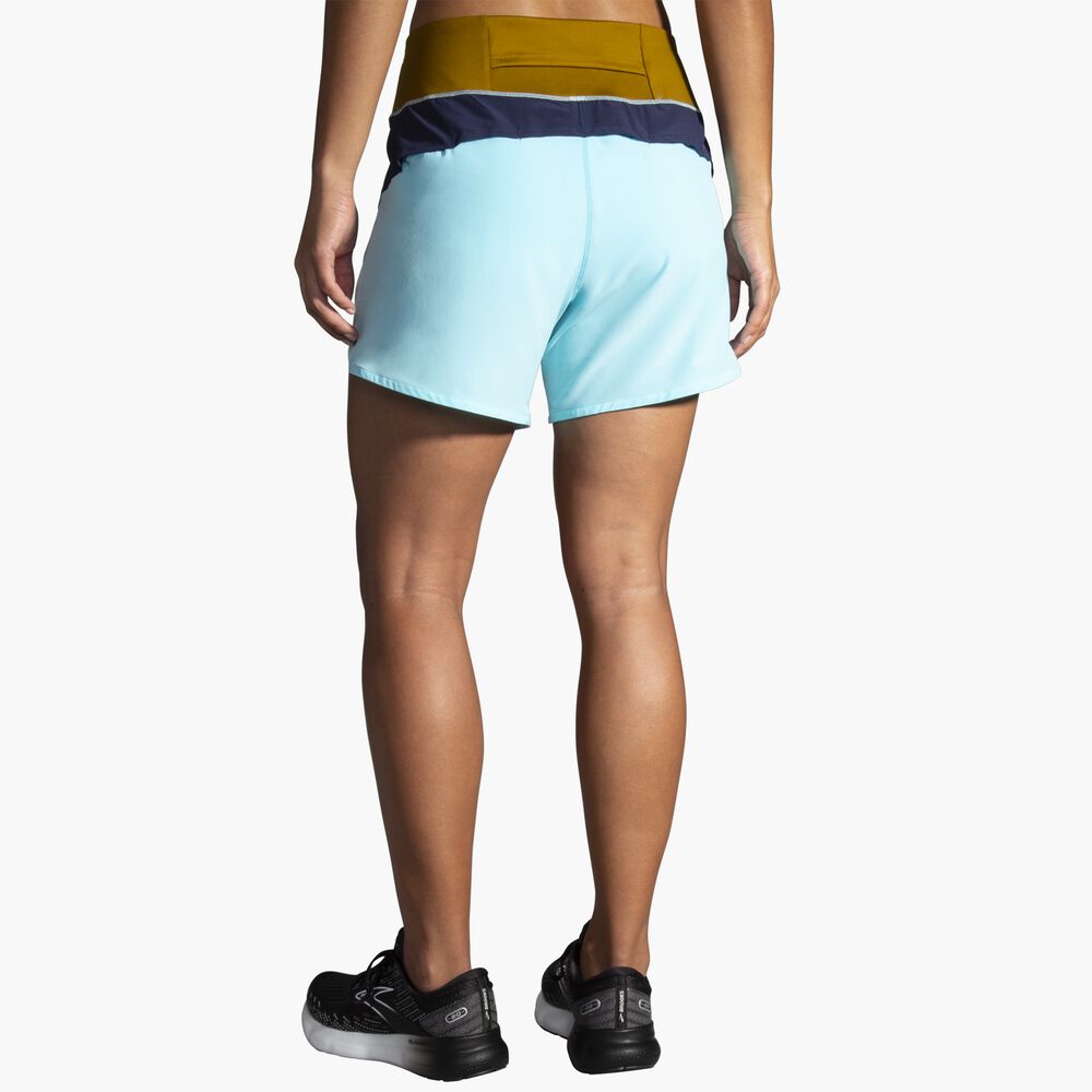 Brooks Chaser 5" Short - Eisblau Multi