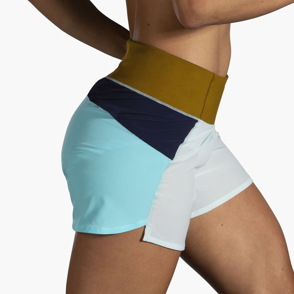 Brooks Chaser 5" Short - Eisblau Multi
