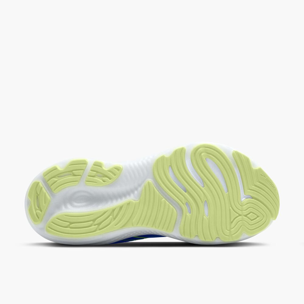 Brooks Glycerin GTS 22 - Amparo Blue/Hyper Iris/Gelb