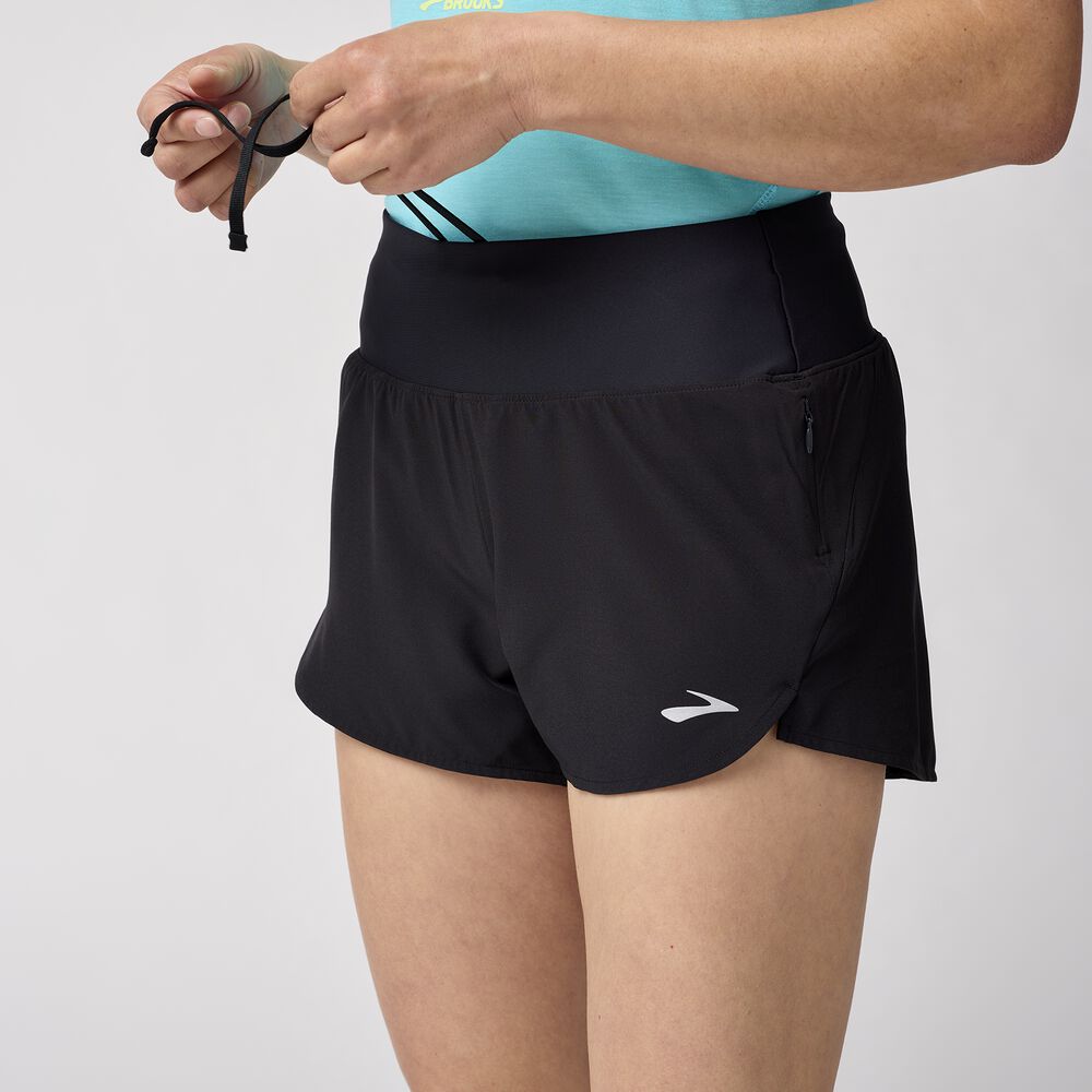 Brooks Chaser 3" Short 2.0 - Schwarz