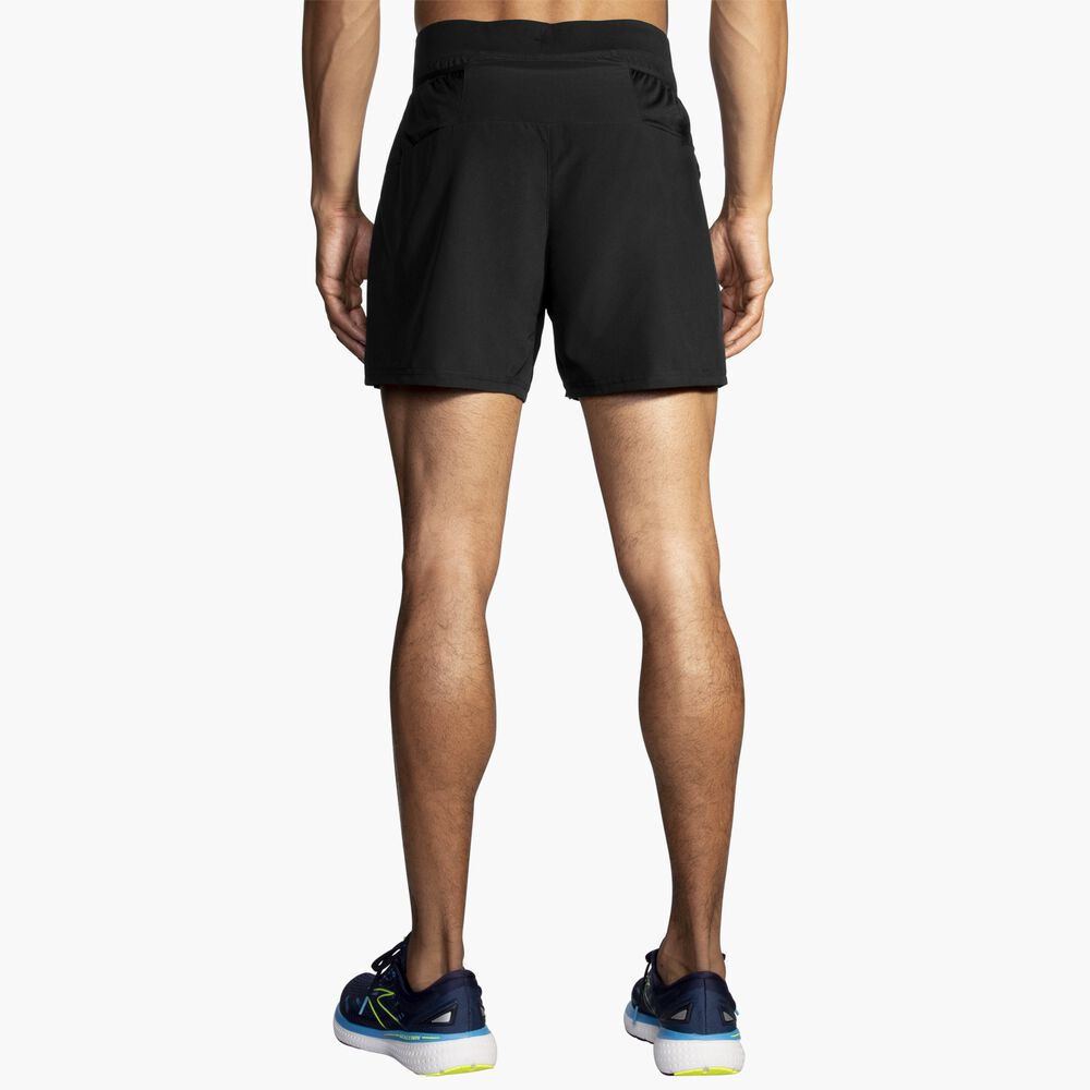 Brooks Sherpa 5" 2-in-1 Short - Schwarz