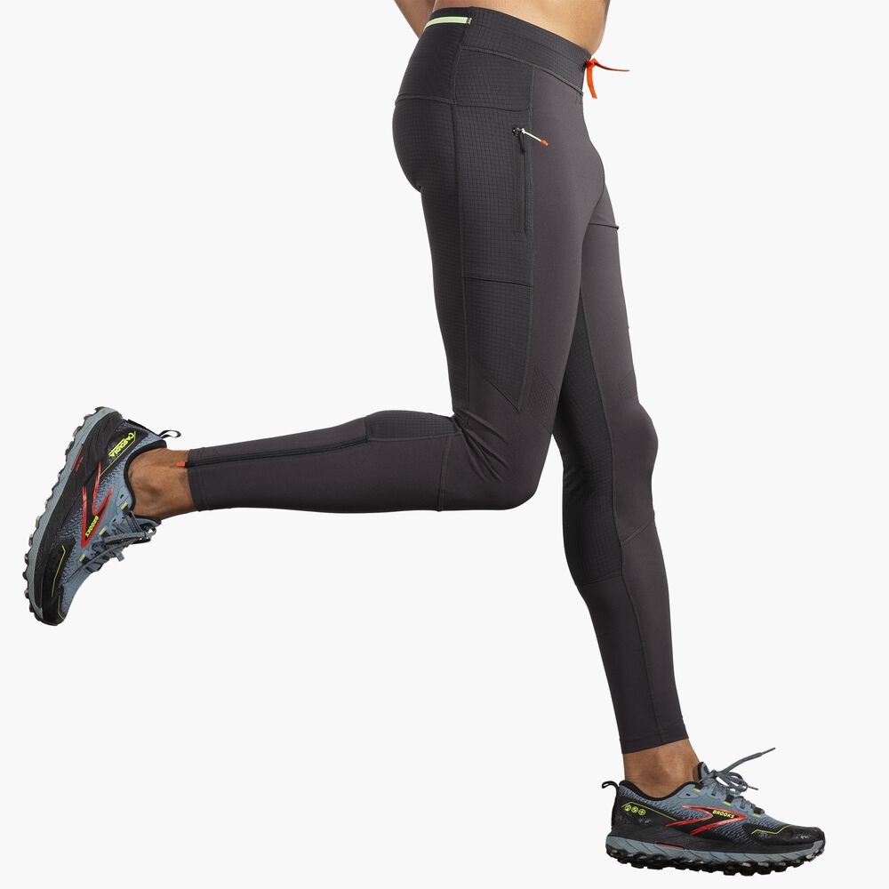 Brooks High Point Tight - Phantomgrau