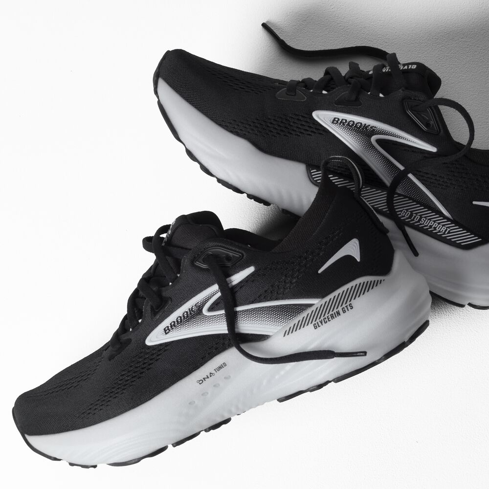 Brooks Glycerin GTS 22 - Schwarz/Grau/Weiß