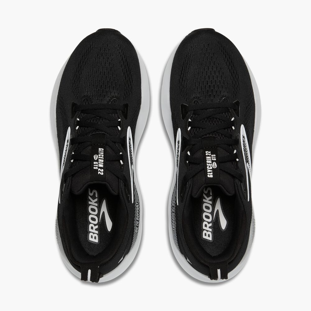 Brooks Glycerin GTS 22 - Schwarz/Grau/Weiß