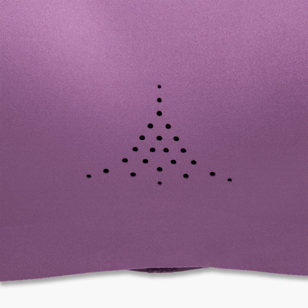 Brooks Crossback 2.0 Sports Bra - Gewaschene Pflaume