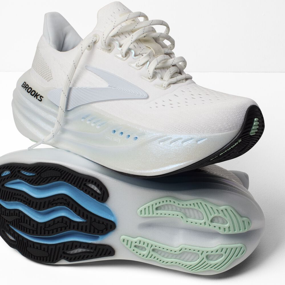 Brooks Glycerin Max - Perlmuttweiß/Lorbeer
