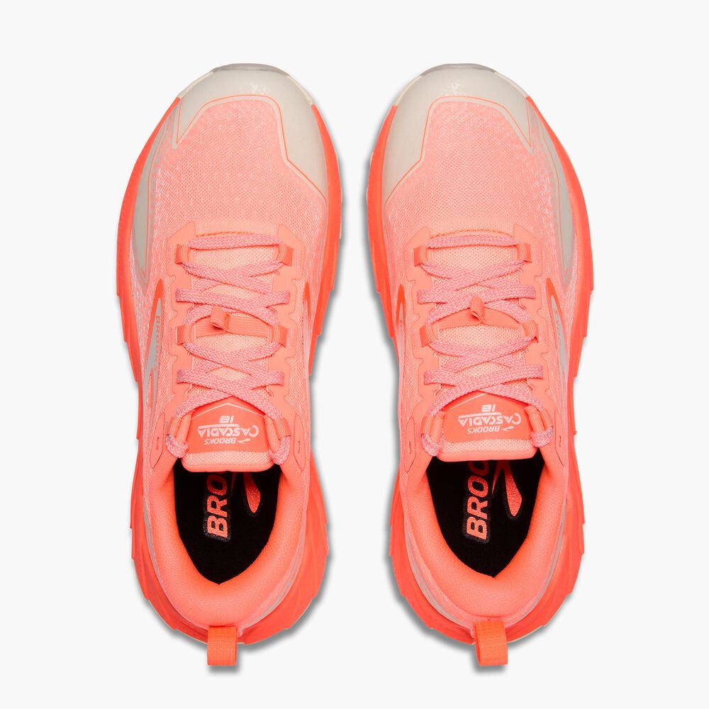 Brooks Cascadia 18 - Ember/Blauwaschung/Flamme