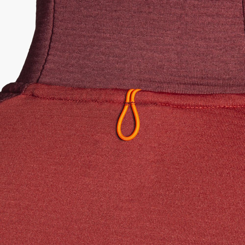 Brooks Notch Thermal Hoodie 2.0 - Kupfer/Heather Dunkelkupfer