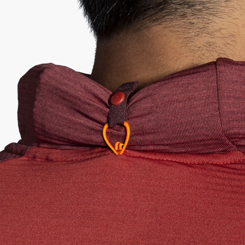 Brooks Notch Thermal Hoodie 2.0 - Kupfer/Heather Dunkelkupfer