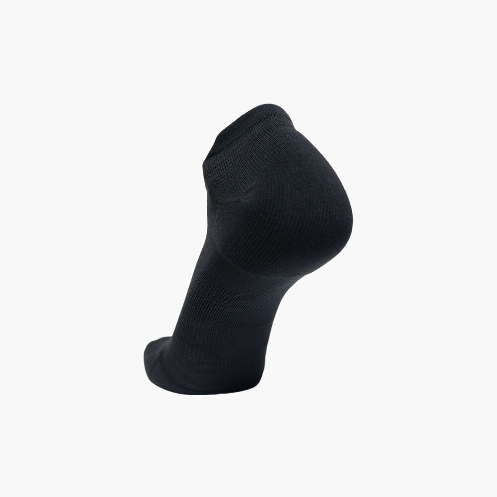 Brooks Run-In No Show 6-Pack - Asphalt/Weiß/Schwarz