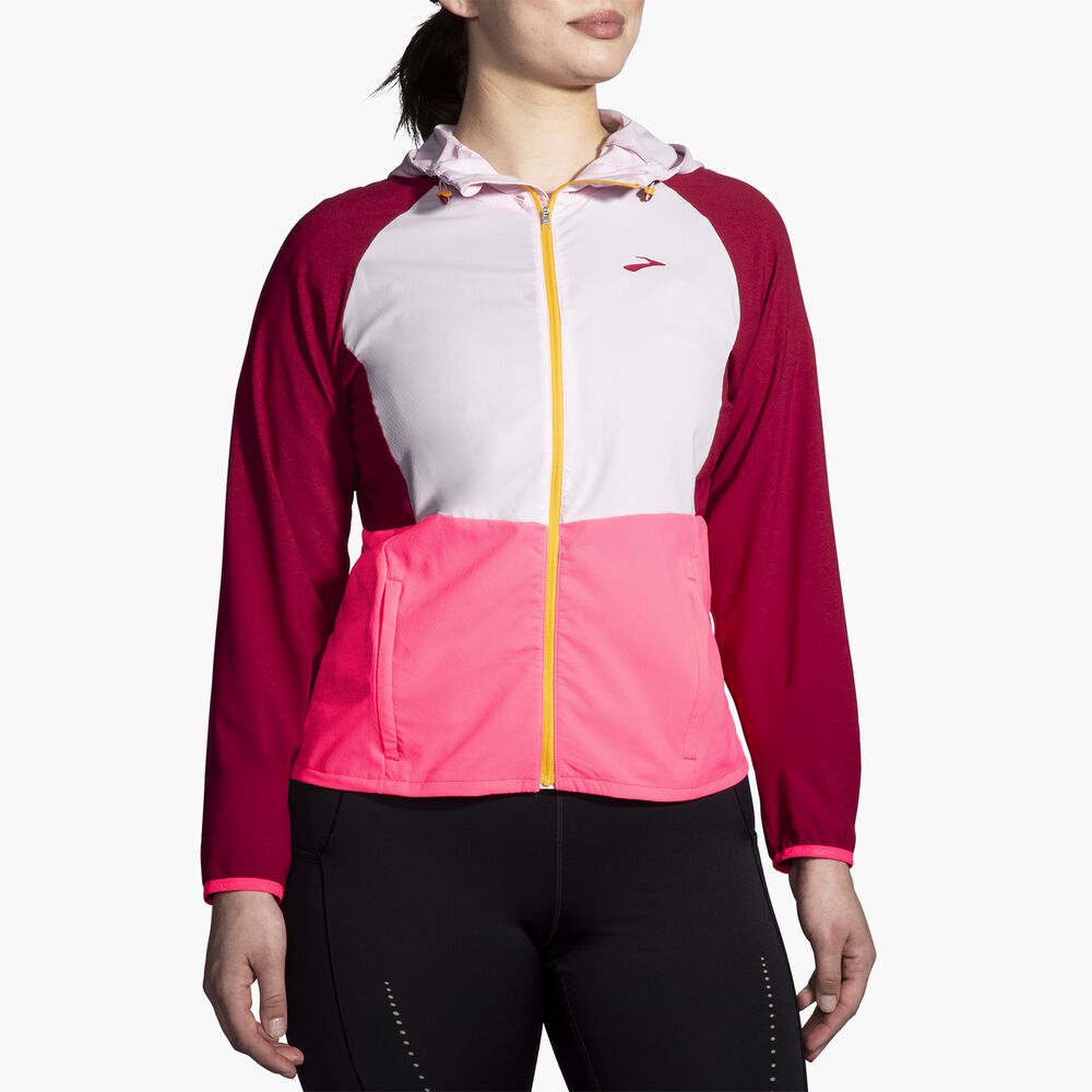 Brooks Canopy Jacket - Razzmatazz/Quarz/Hyper Pink