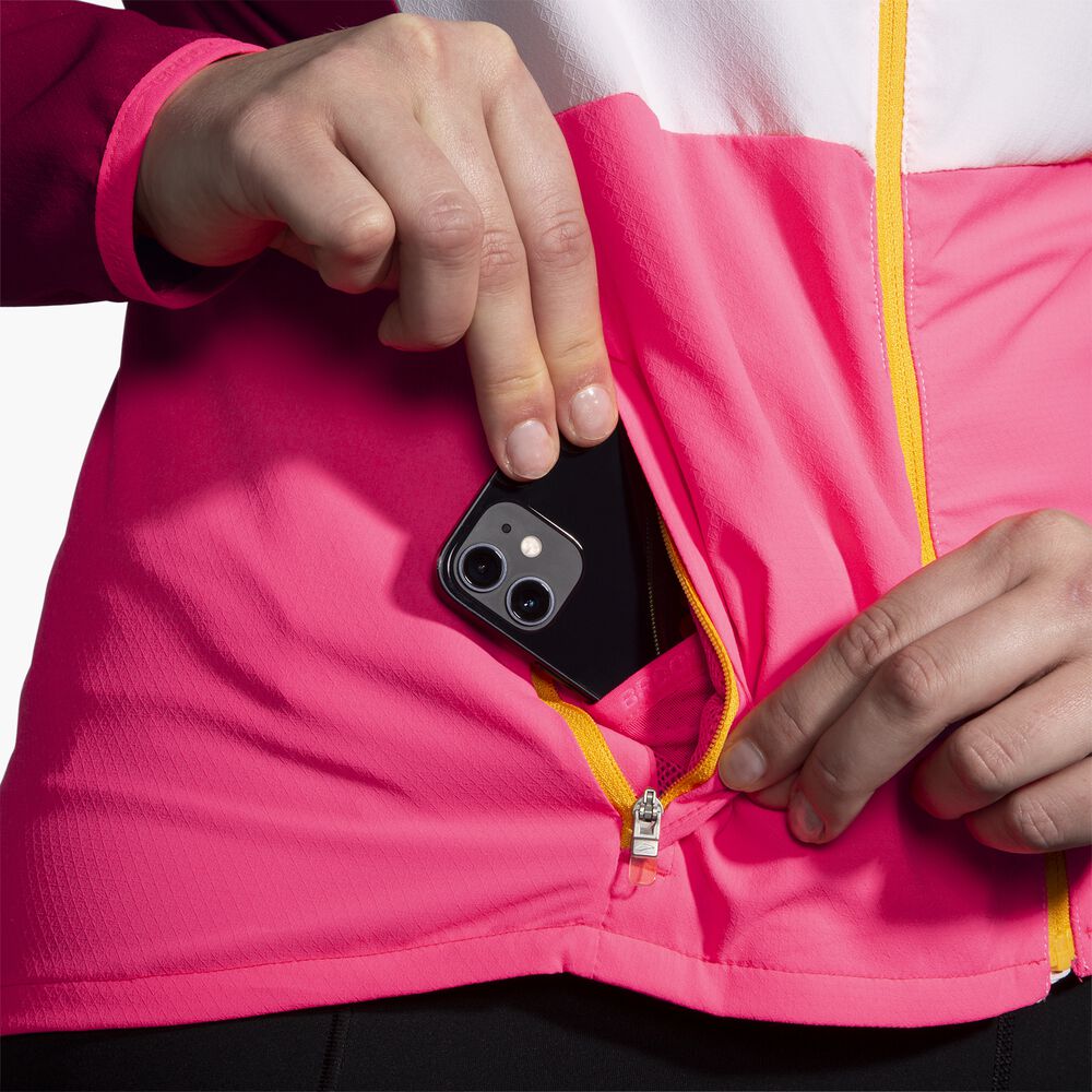 Brooks Canopy Jacket - Razzmatazz/Quarz/Hyper Pink