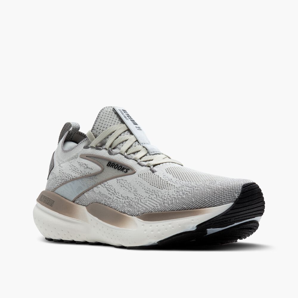 Brooks Glycerin StealthFit 21 - Grau/Frostgrau/Champagner