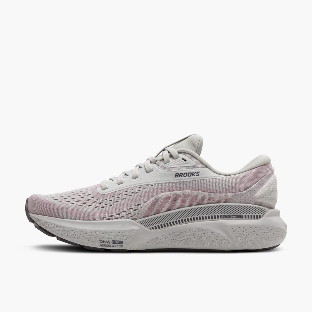 Brooks Adrenaline GTS 24 - Austernpilz/Excalibur/Pink
