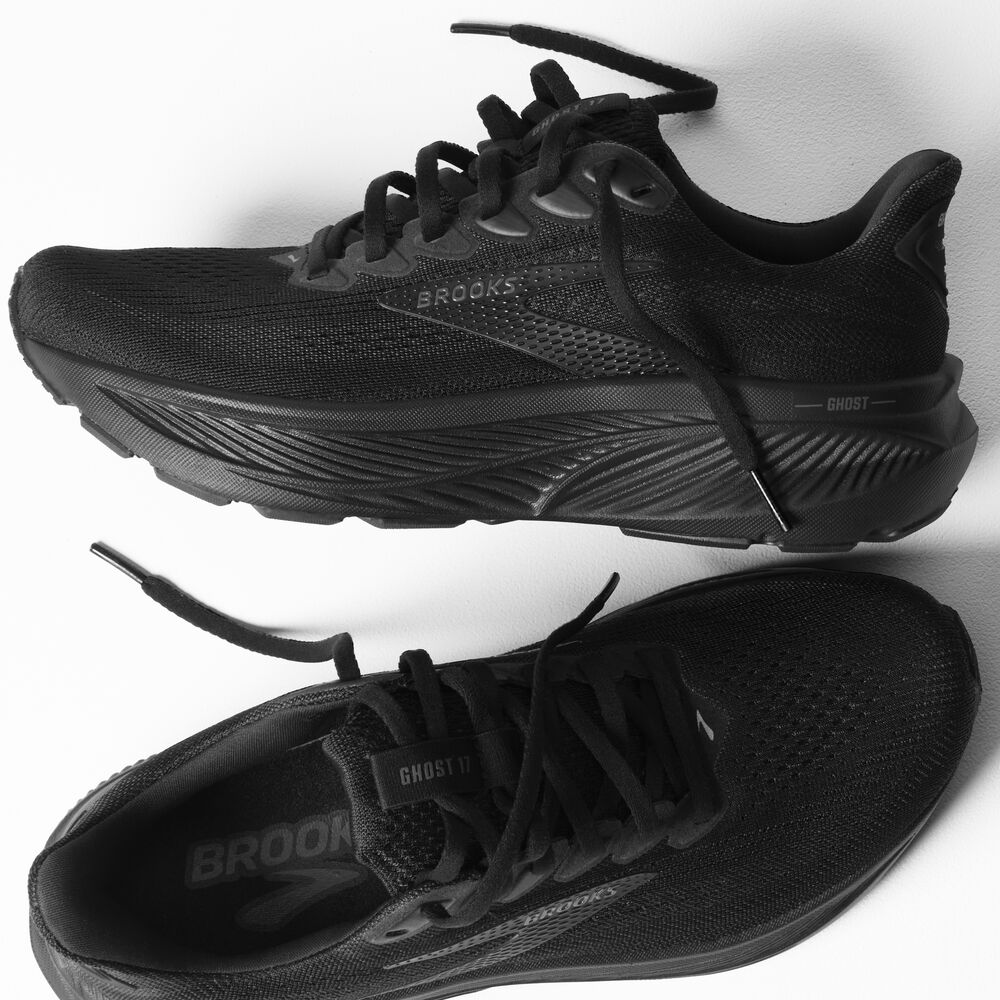 Brooks Ghost 17 - Schwarz/Schwarz/Ebenholz