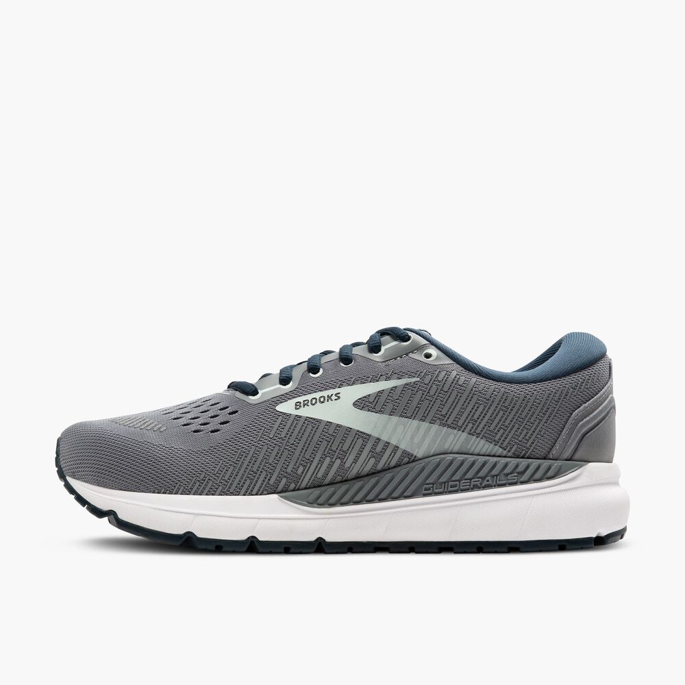 Brooks Addiction GTS 15 - Grau/Marineblau/Aqua