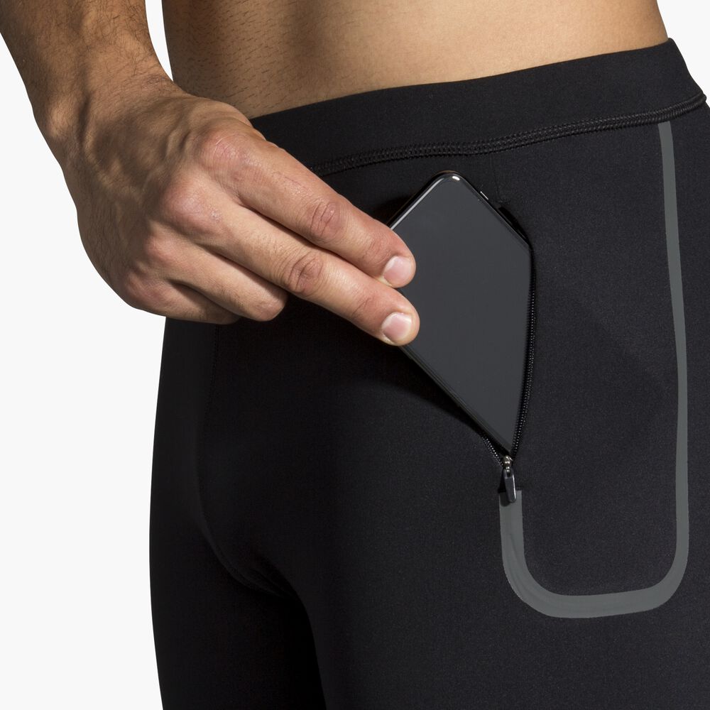 Brooks Momentum Thermal Tight - Schwarz