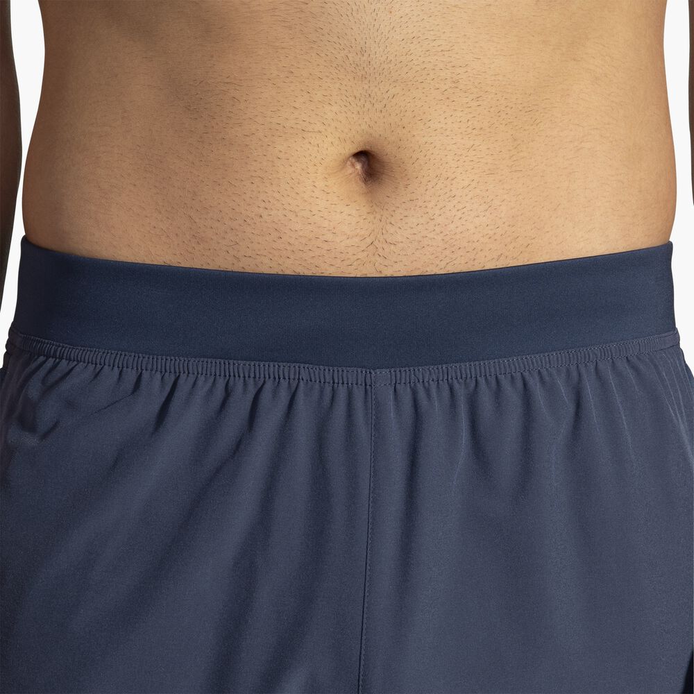 Brooks Sherpa 5" 2-in-1 Short - Blue Slate