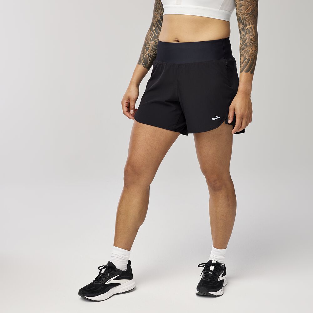 Brooks Chaser 5" Short 2.0 - Schwarz