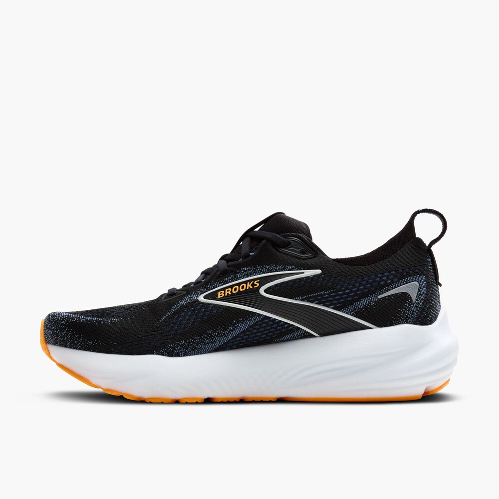 Brooks Glycerin 22 - Schwarz/Country Blue/Orange Pop