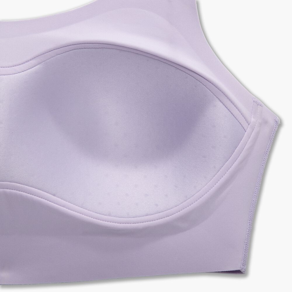 Brooks Scoopback 2.0 Sports Bra - Hellviolett