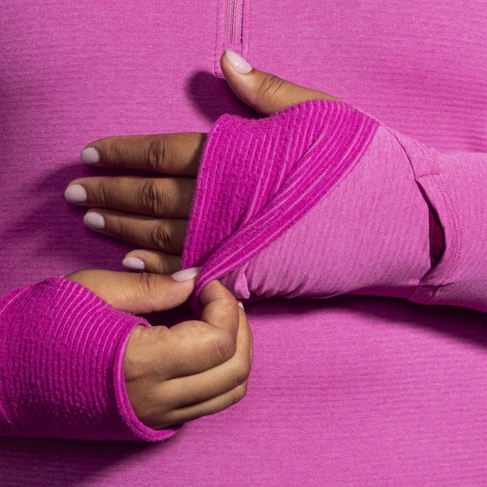 Brooks Notch Thermal Hoodie 2.0 - Hellviolett