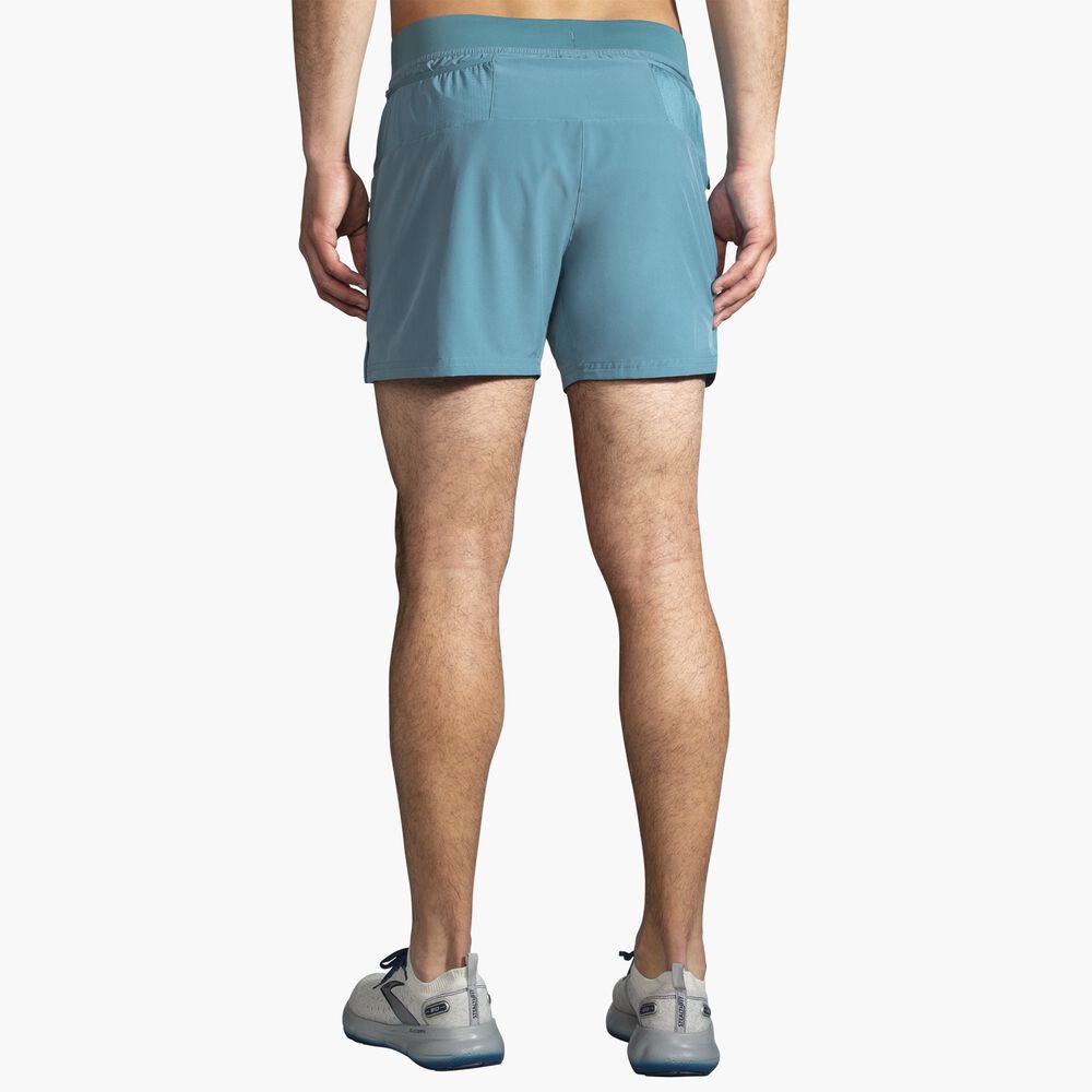 Brooks Sherpa 5" 2-in-1 Short - Schieferblau