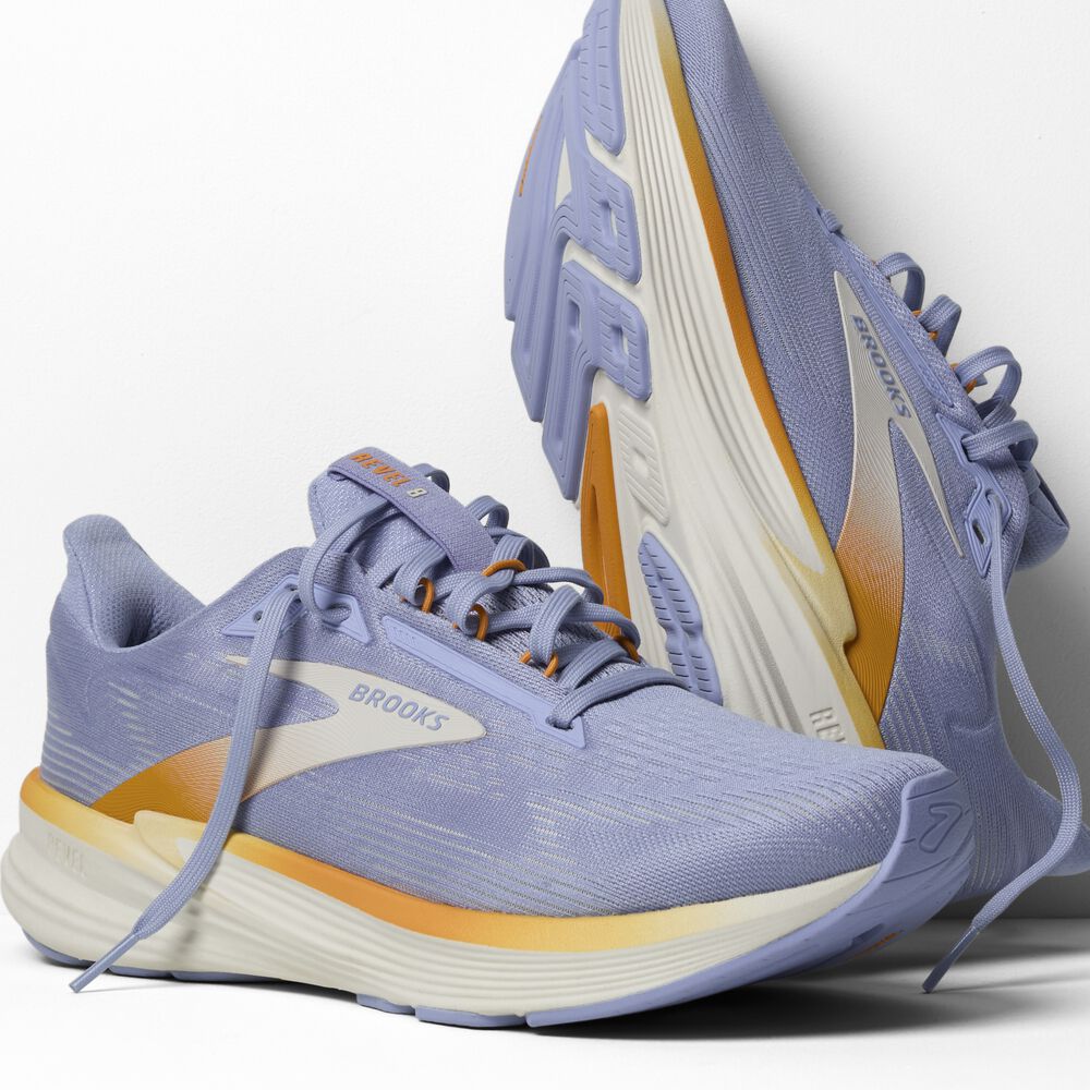 Brooks Revel 8 - Blaureiher/Orange/Kokosnuss
