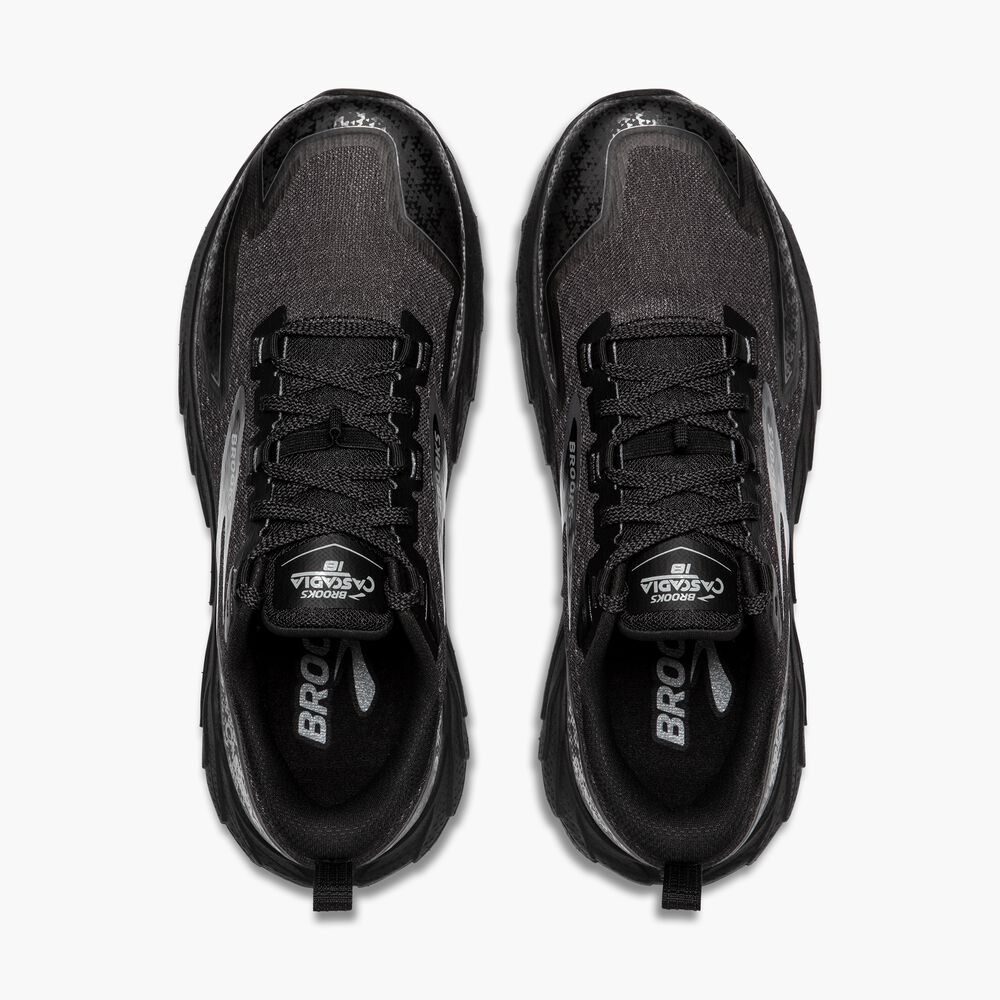Brooks Cascadia 18 - Schwarz/Perlmuttschwarz/Grau