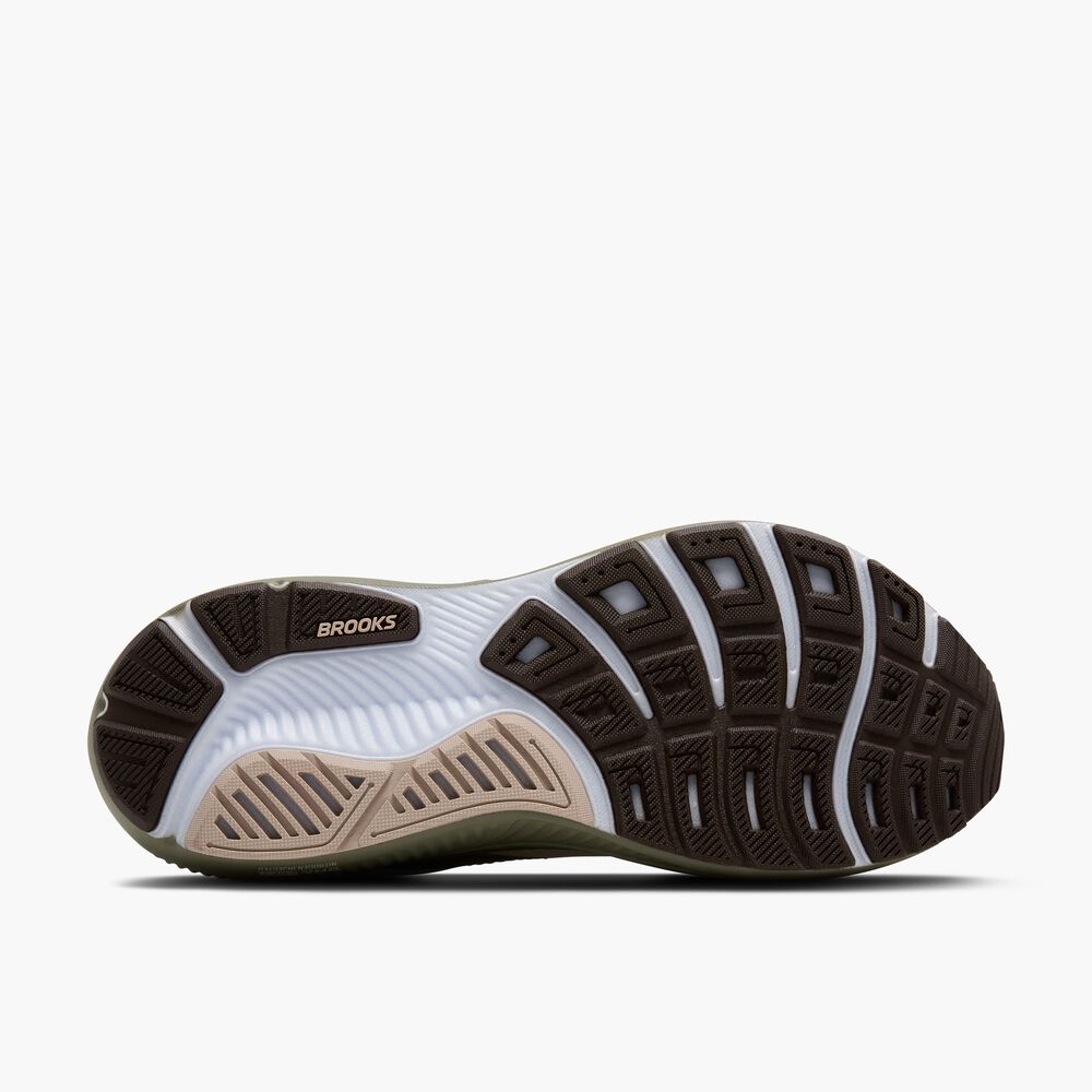 Brooks Ghost 17 - Chateau Gray/Braun/Oliv