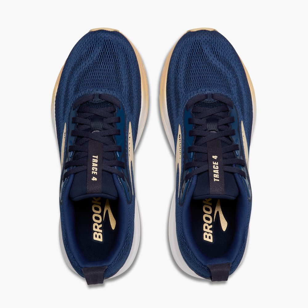 Brooks Trace 4 - Marineblau/Aprikose/Peacoat