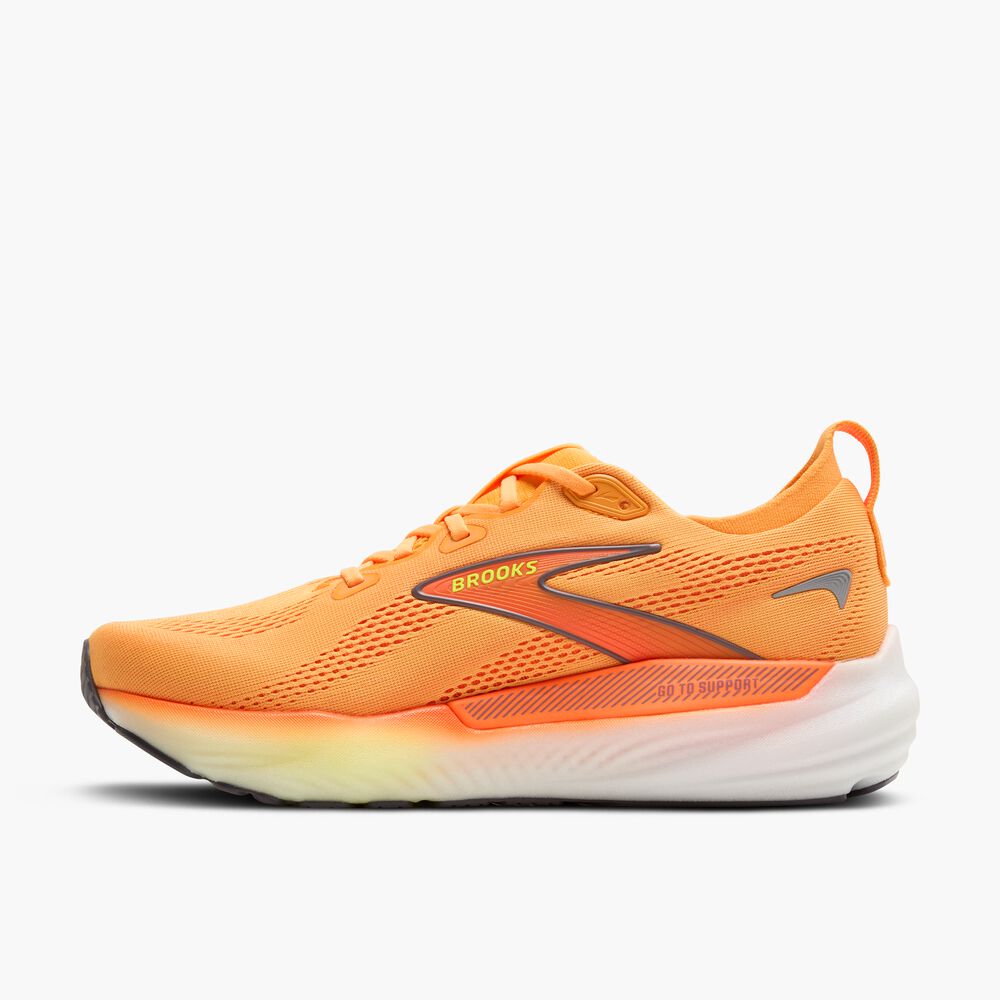 Brooks Glycerin GTS 22 - Orange/Nachtleben/Weiß