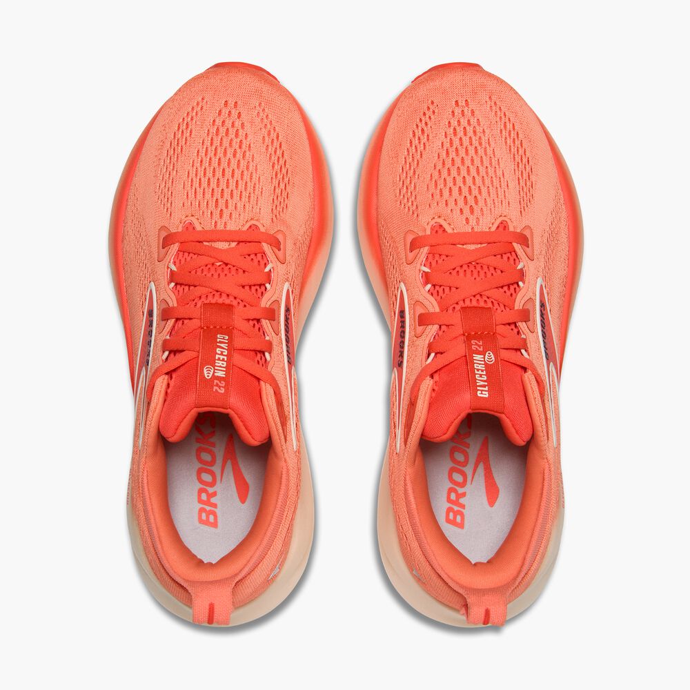 Brooks Glycerin 22 - Wüstenblume/Koralle/Milchfarben