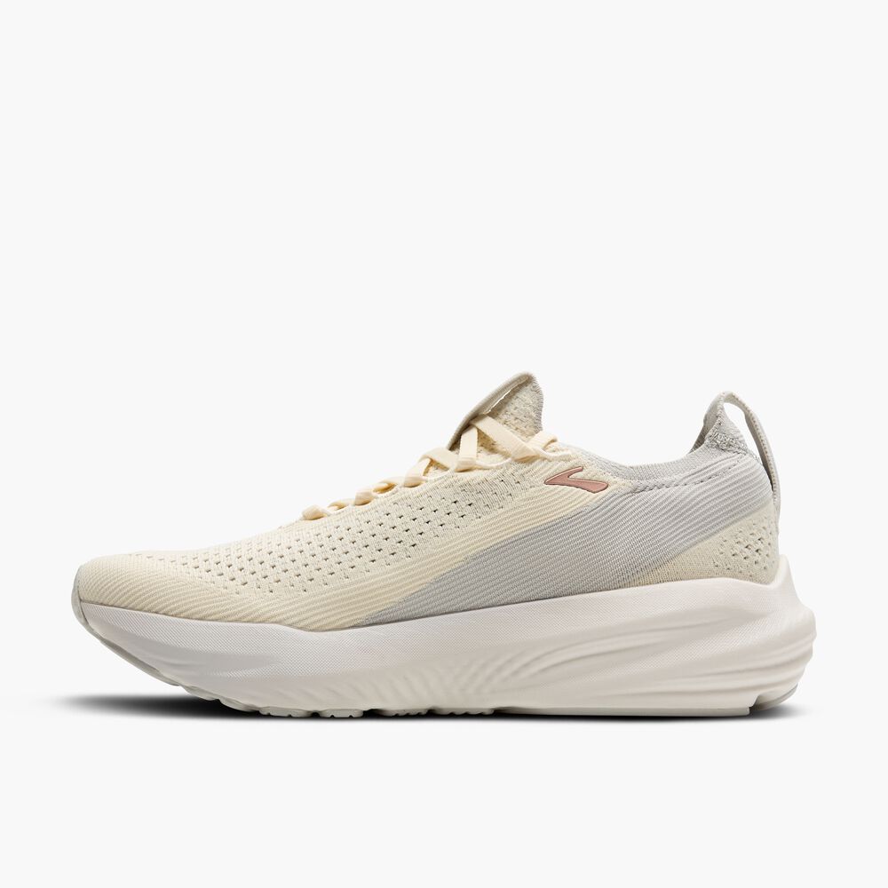 Brooks Glycerin StealthFit 22 - Kokosnuss/Austernblau/Rosa