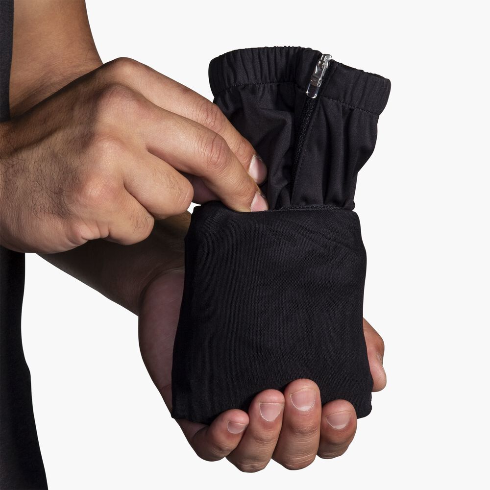 Brooks High Point Waterproof Pant - Schwarz