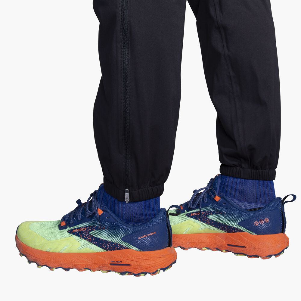 Brooks High Point Waterproof Pant - Schwarz