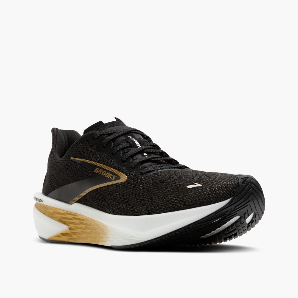 Brooks Hyperion 2 - Schwarz/Gold/Rosa
