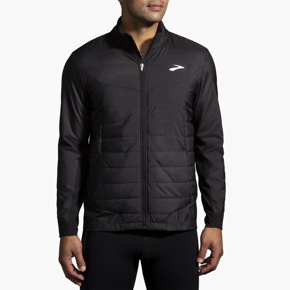 Brooks Shield Hybrid Jacket 2.0 - Schwarz