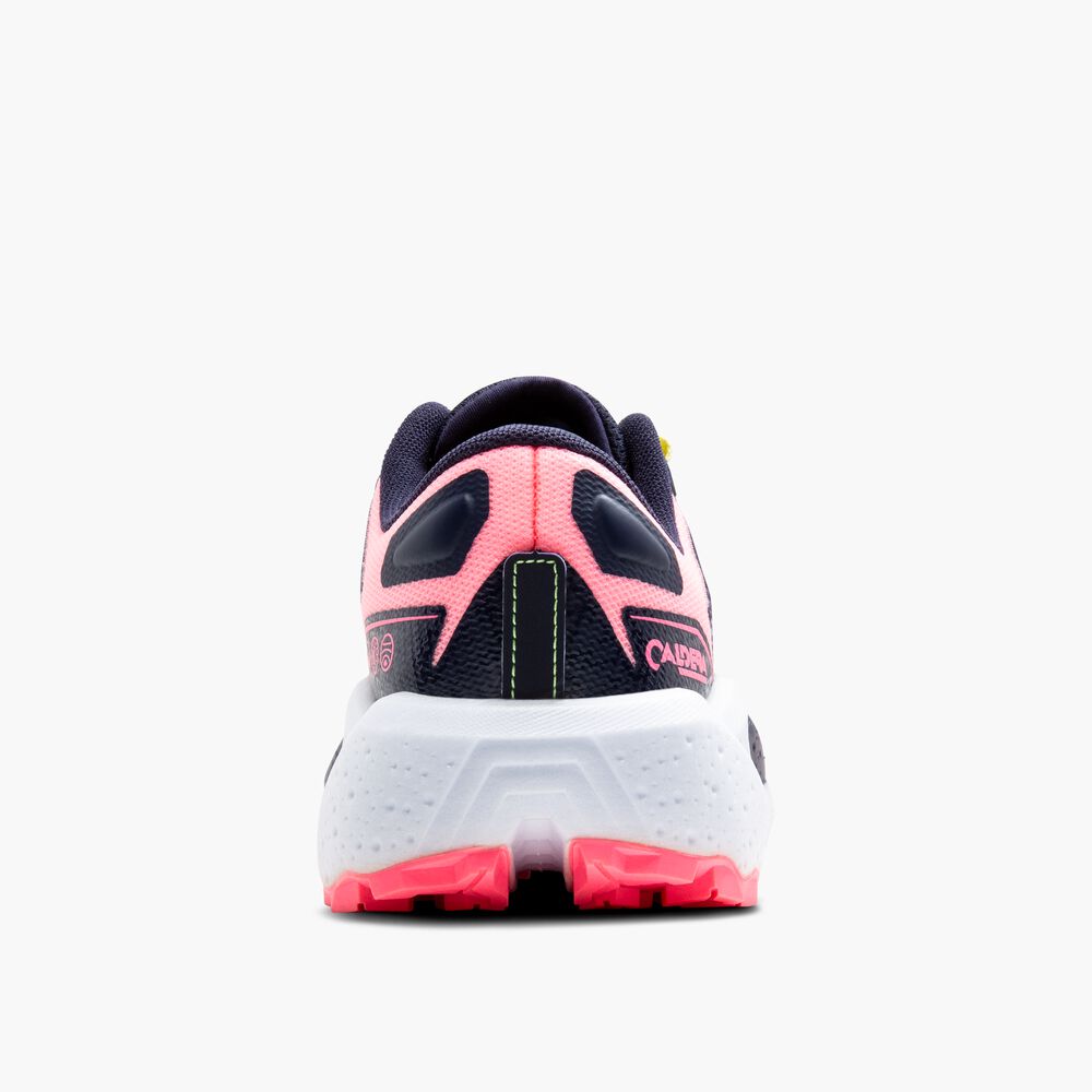 Brooks Caldera 7 - Pink/Peacoat/Sonniges Limettengrün