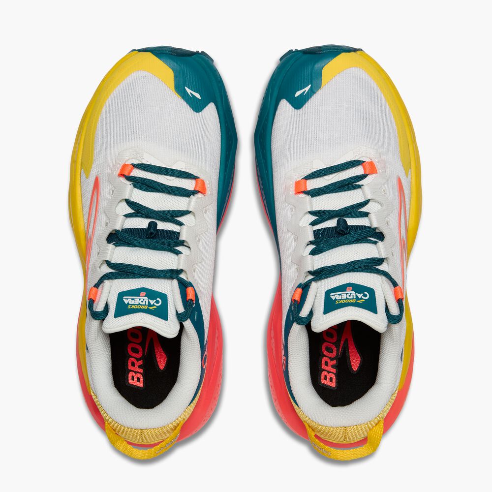 Brooks Caldera 8 - Blau/Quitte/Flamme