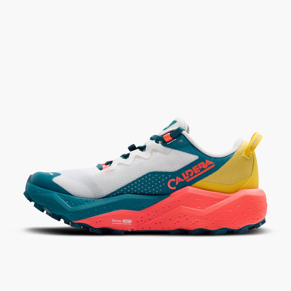 Brooks Caldera 8 - Blau/Quitte/Flamme