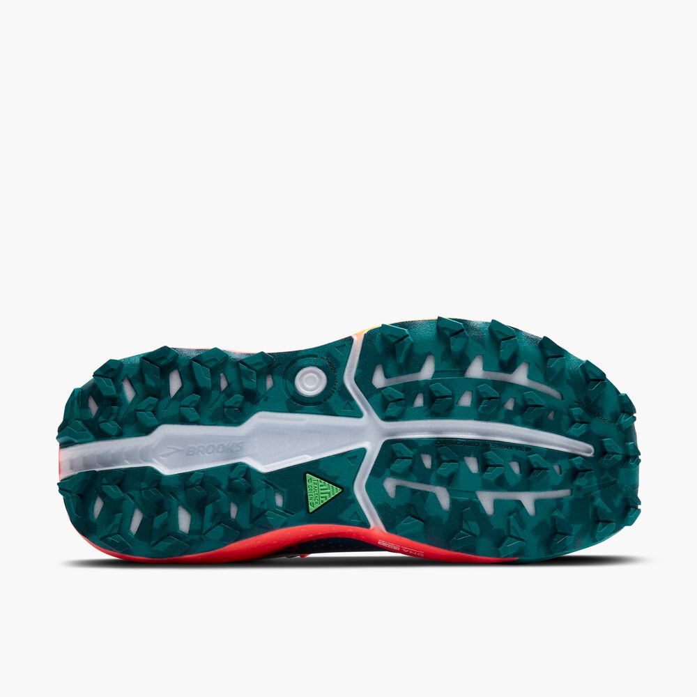 Brooks Caldera 8 - Blau/Quitte/Flamme