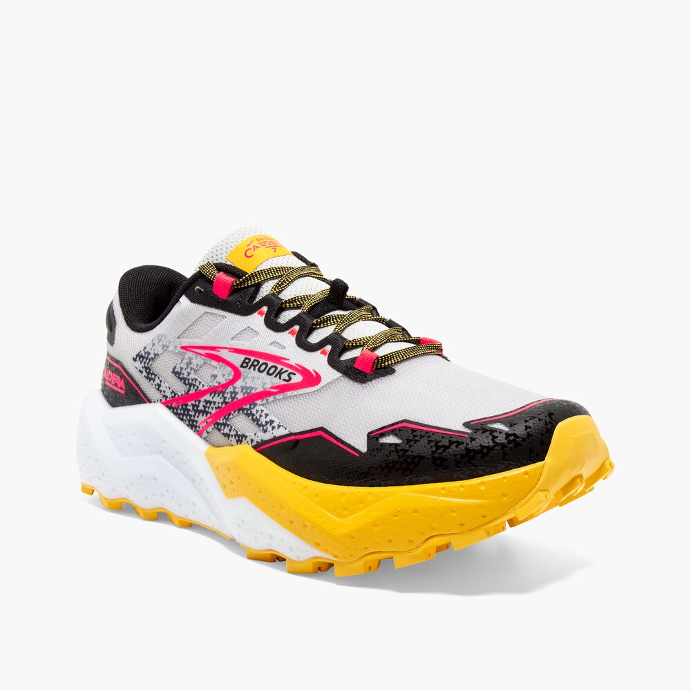 Brooks Caldera 7 - Mondstein/Zitronenchrom/Schwarz