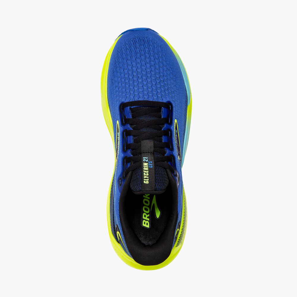 Brooks Glycerin GTS 21 - Blau/Nightlife/Schwarz